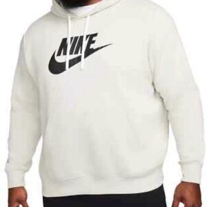 Nike Men's White Hoodie